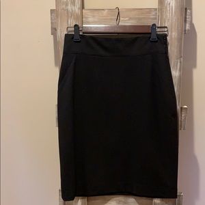 Black Tahari Pencil Skirt